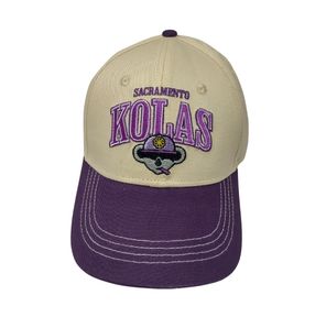 Kolas Branded Hat Smoking Koala Dark Purple