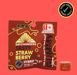 250mg THC Singles Gummy - Strawberry