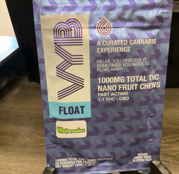 Float Watermelon Gummies1000mg VYB
