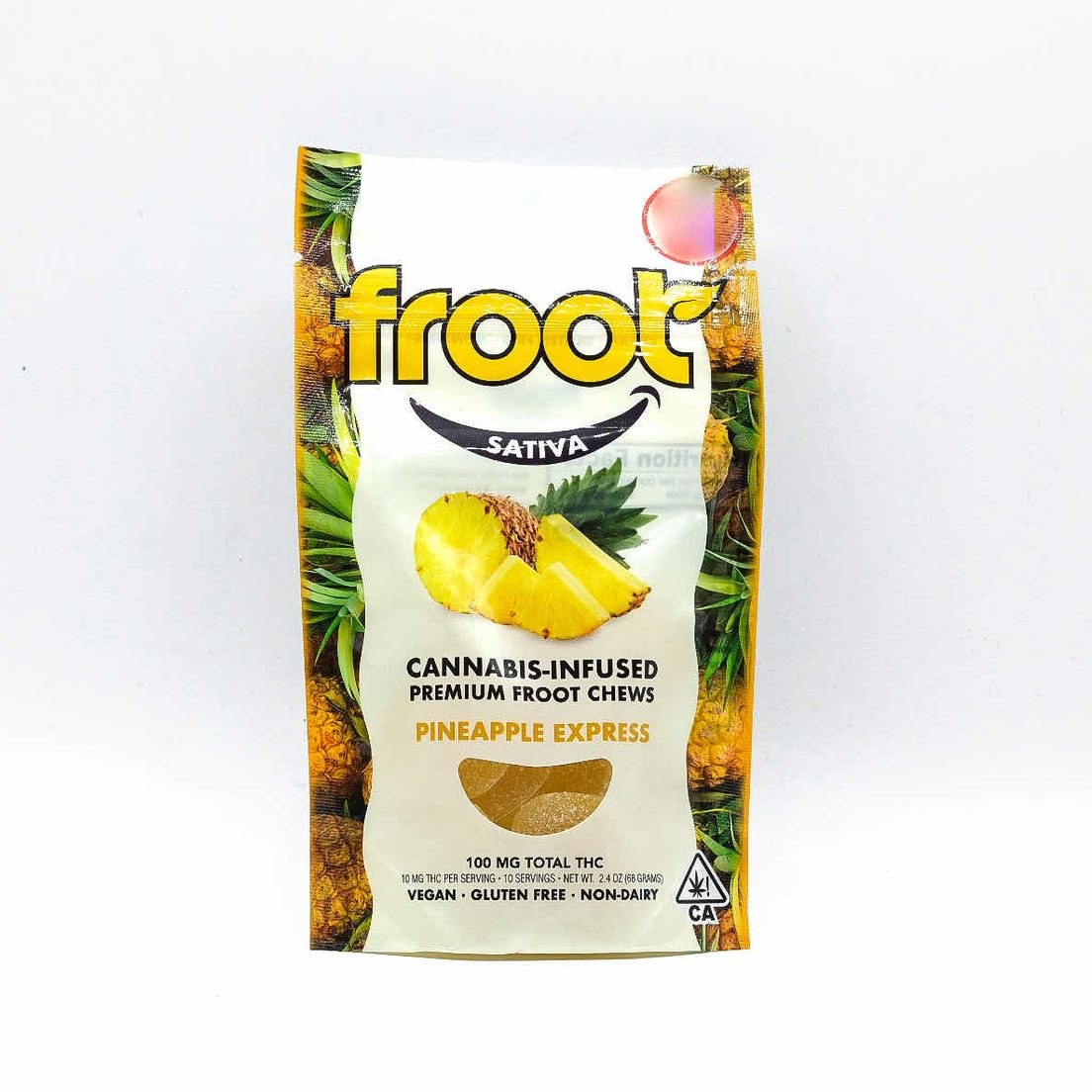 Froot Pineapple Express Gummies 100mg KUSHAGRAM