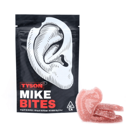 Mike Bites Watermelon Gummy Bags 100 mg