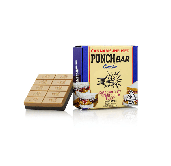 Punch Edibles - 100mg PunchBar - Toffee Milk Chocolate