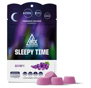 ABX - Grape 2:1 THC:CBN Sleepy Time Solventless Gummies - 150mg