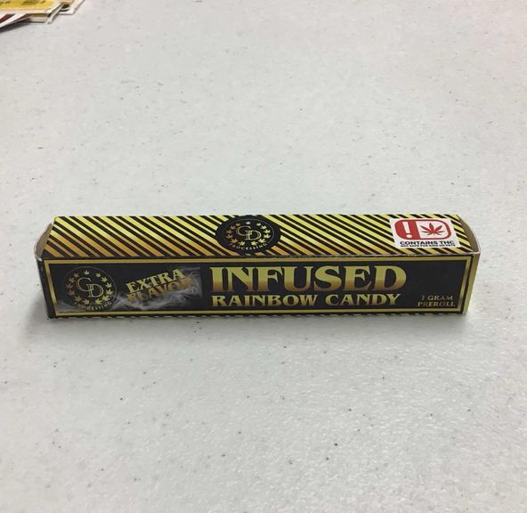 Rainbow Candy GD INFUSED 1g pre-roll