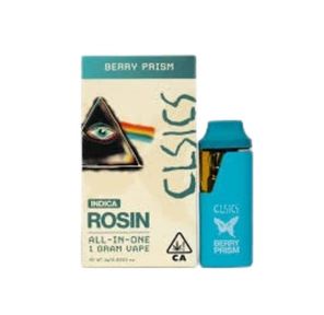 CLSICS — CLSICS Live Rosin AIO Vape Berry Prism 1g
