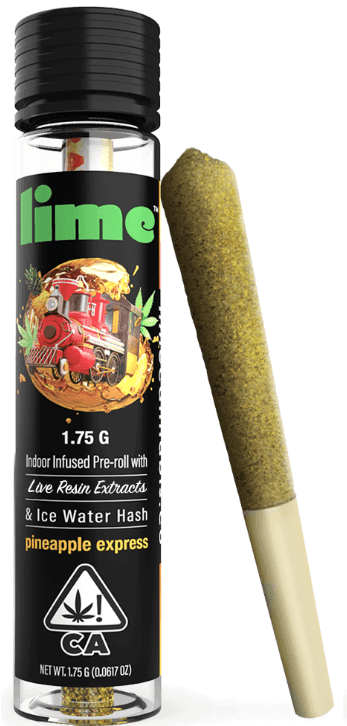 Lime - Pineapple Express - Infused Pre Roll - 1.75g - Sativa