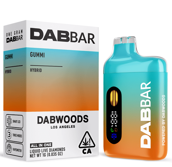 Dabwoods | AIO Vape | 1g | Diamond Dab Bar | Gummi