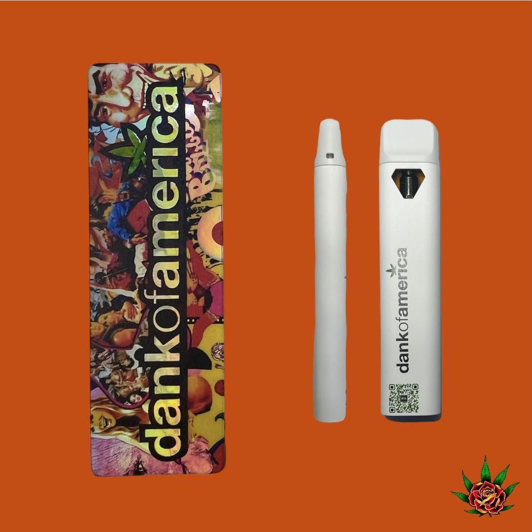 DANK OF AMERICA PANCAKE STOMPER LIVE RESIN DISPOSABLE 1G