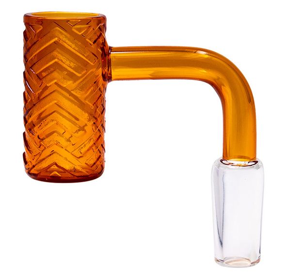 Deep Red Carving 14mm Banger