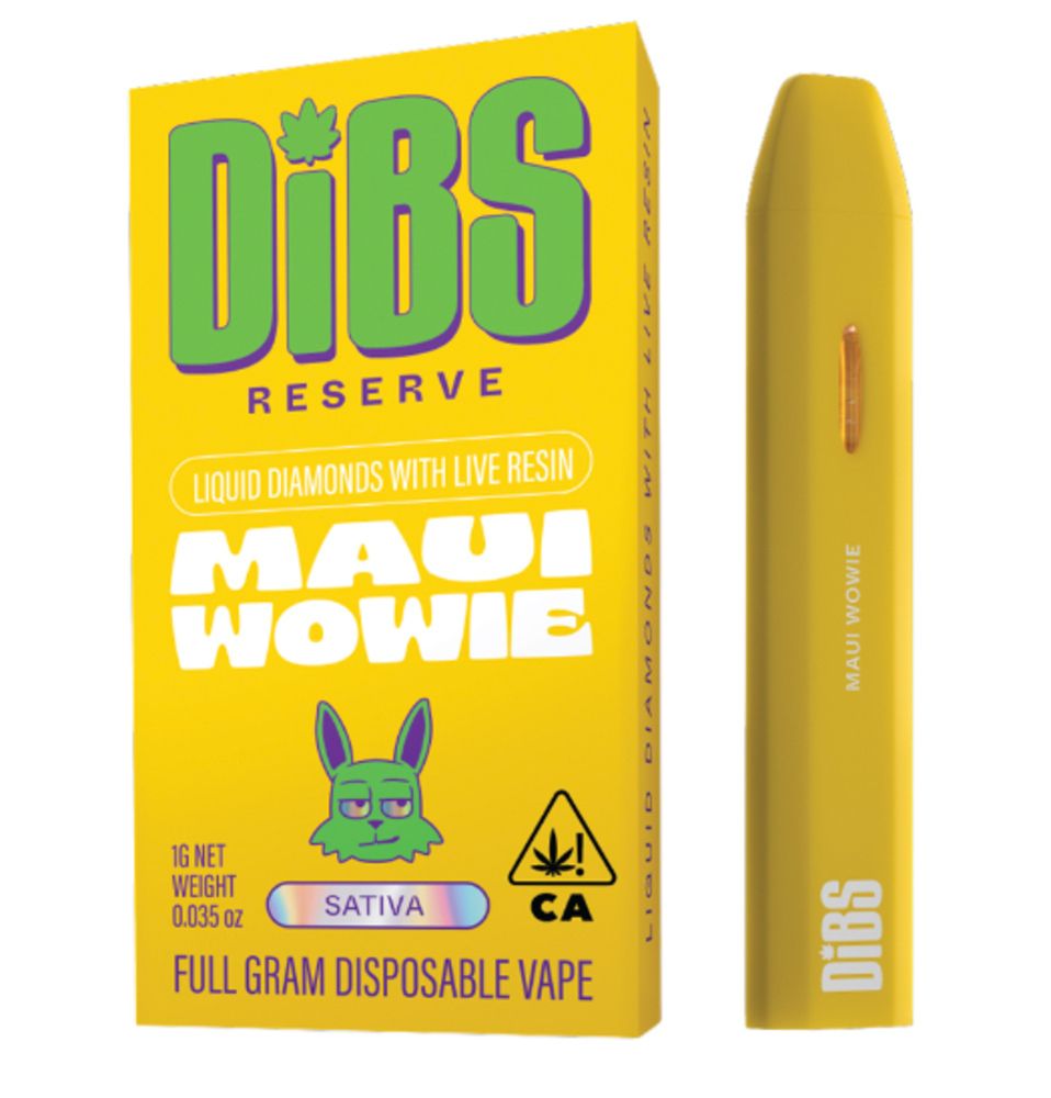 Dibs Reserve- Maui Wowie Disposable Vape 1g (S)