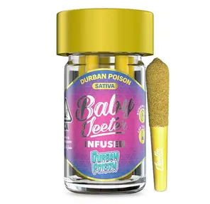 Baby Jeeter - Durban Poison Infused Pre-Rolls - 5ct