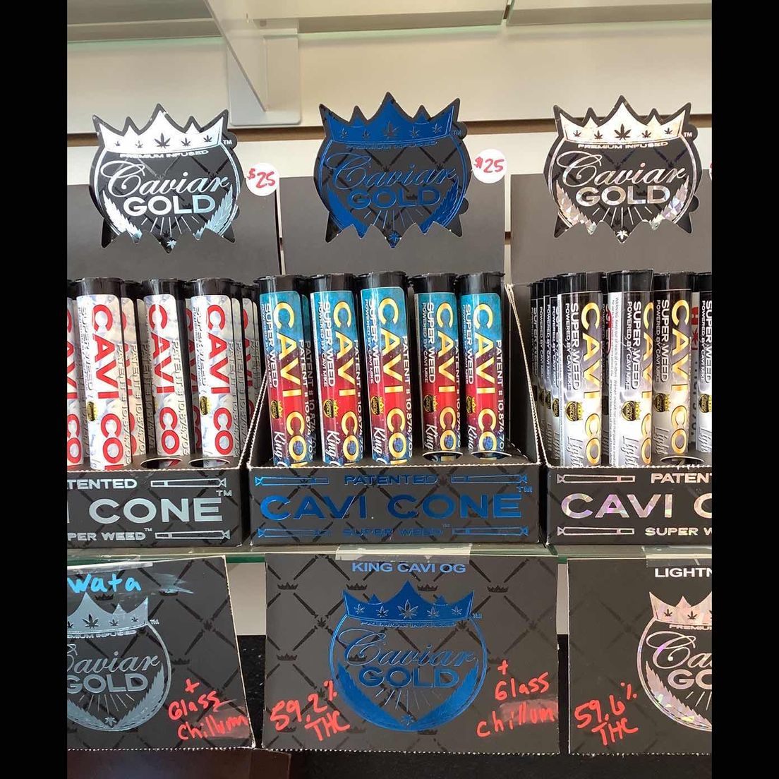 Caviar Gold - 1.3g King Cavi OG Cone