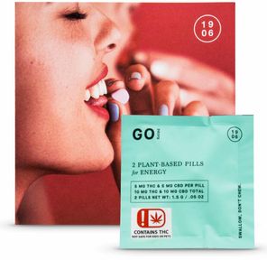 1906 - 10mg THC/ 10mg CBD Drops - GO (Pouch)