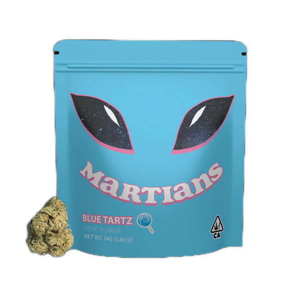 Martians | Flower | 14g | Blue Tartz