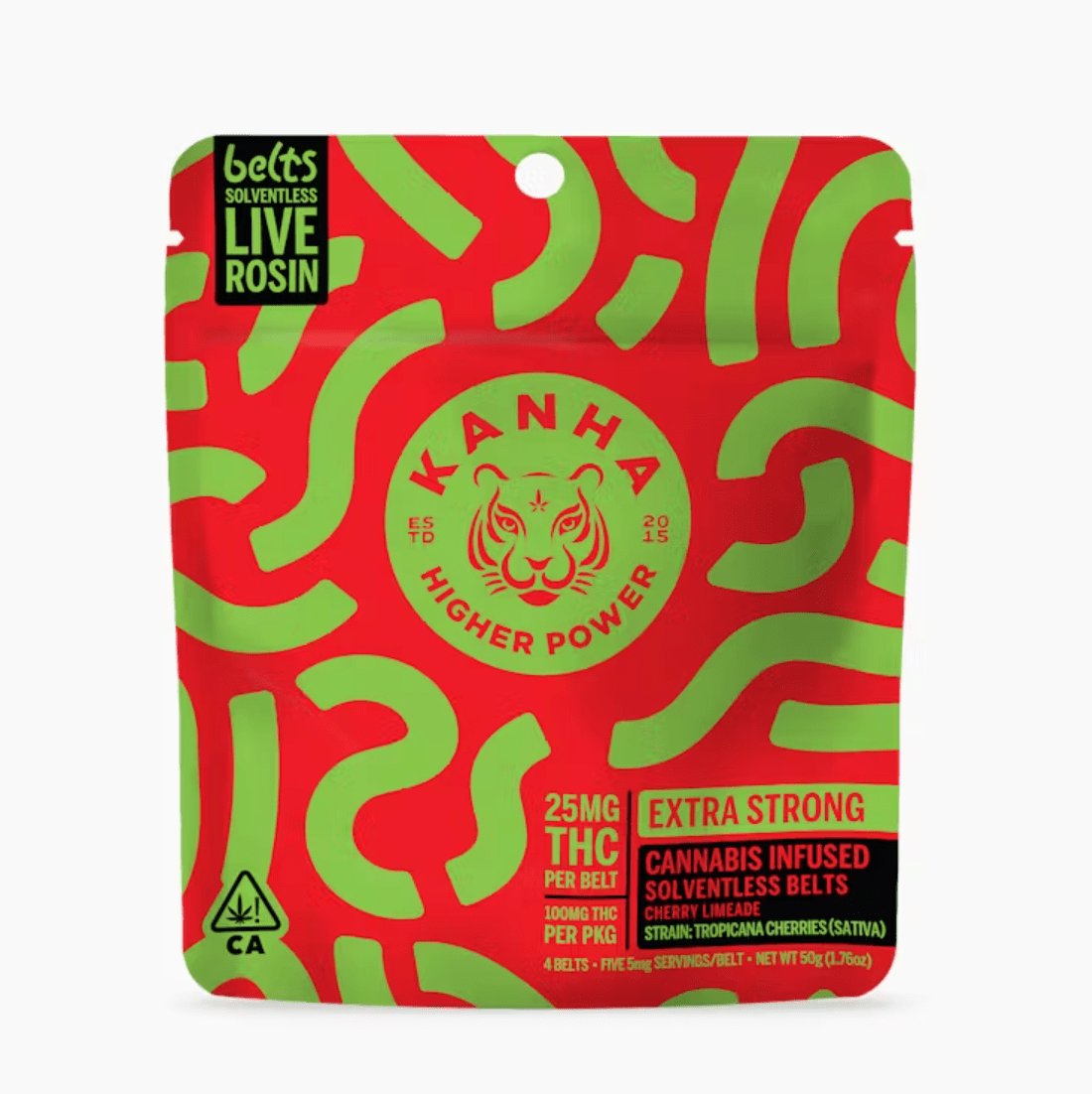 Live Rosin Belts | Cherry Limeade | Sativa | 4-pack