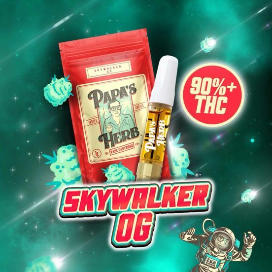 Papa’s Herb - Skywalker OG Vape Cartridge 1g