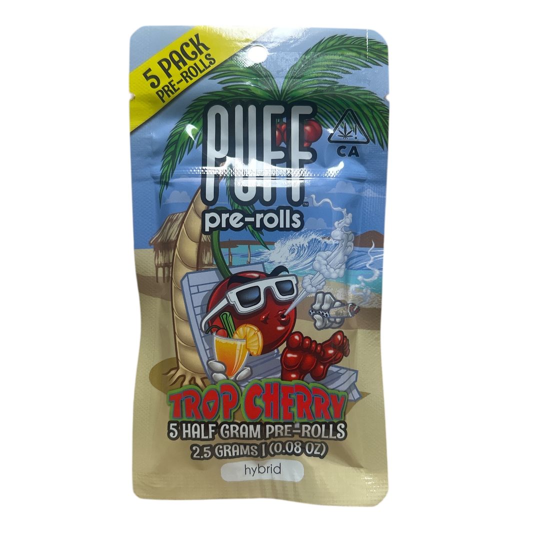 Puff - Trop Cherry Preroll 5 Pack