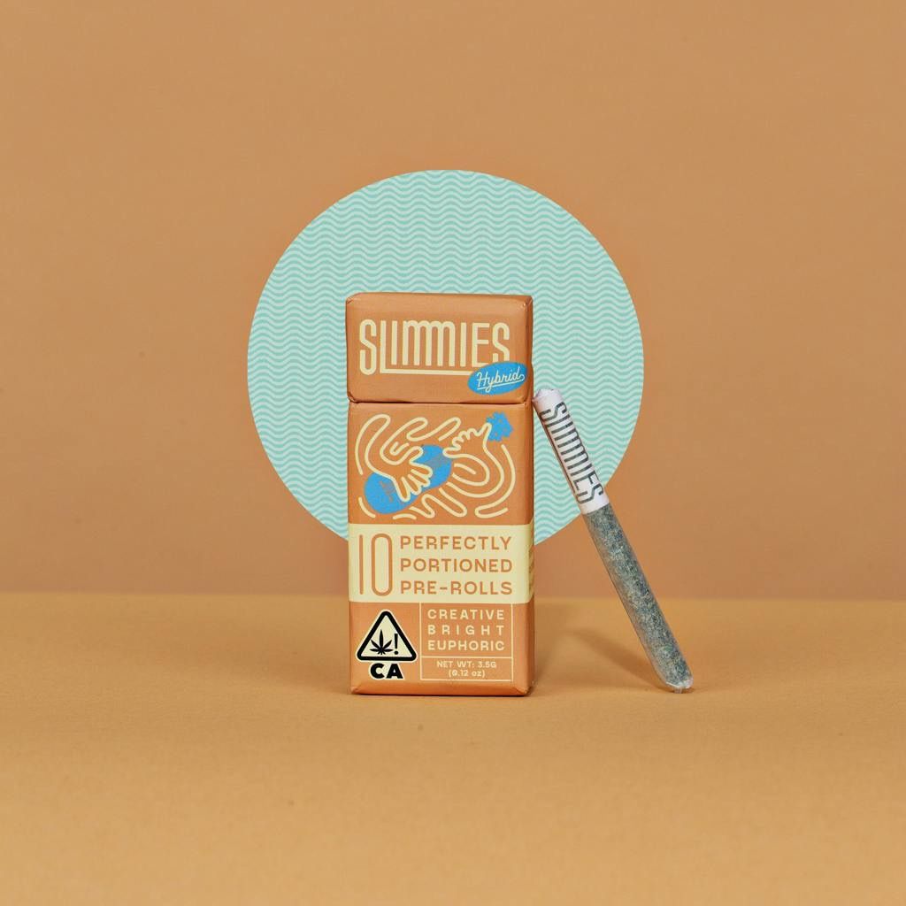 Slimmies- Black Amber Prerolls 10pk 3.5g (H)