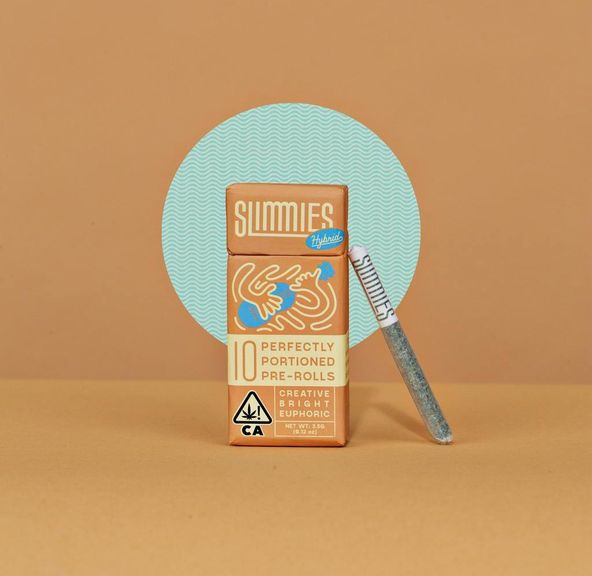 Slimmies- Black Amber Prerolls 10pk 3.5g (H)