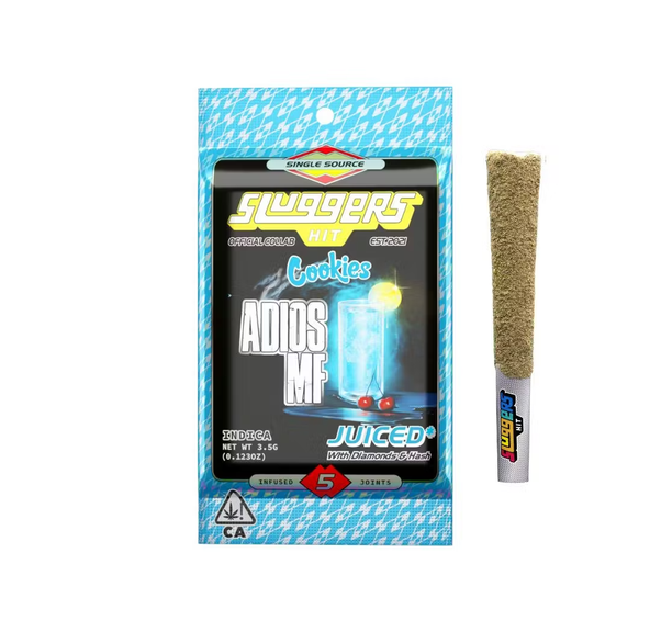 Sluggers - Adios MF - 5pk/3.5g Preroll Pack
