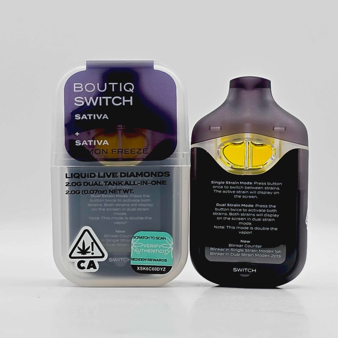 Boutiq - Disposable - Switch - Pineapple Haze x Lemon Freeze - 2g