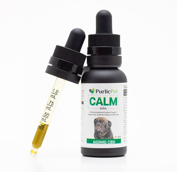 600mg CBD Pet Remedy Tincture by Purlic