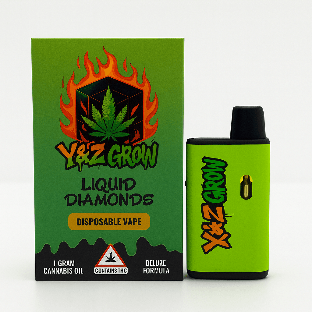 ?Y&Z 1G Liquid Diamond Dispo - Watermelon Zkittles (Indica)