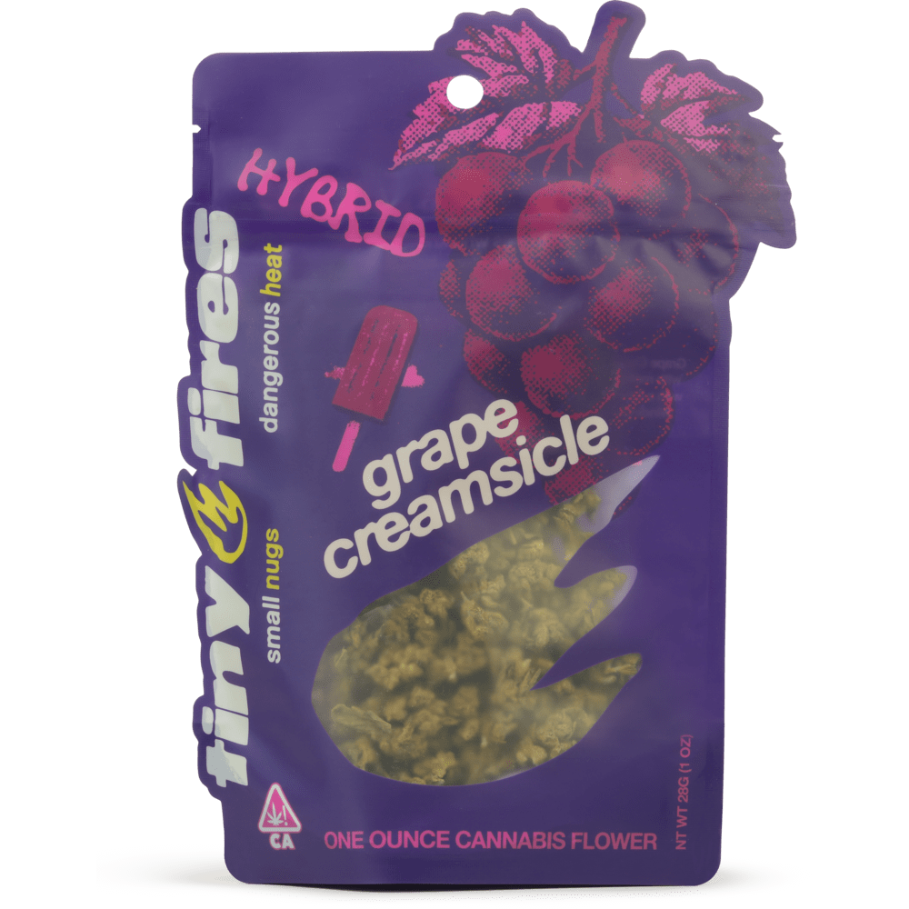 Tiny Fires | Flower | 28g | Smalls | Grape Creamsicle