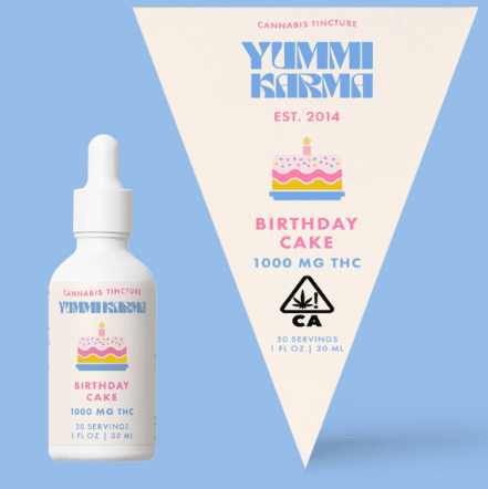 Birthday Cake 1000mg Cannabis Tincture