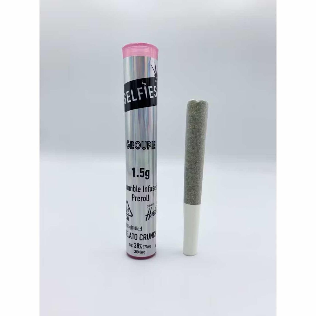 SELFIES - Groupie Infused Preroll (1.5g) - Gelato Crunch (H)