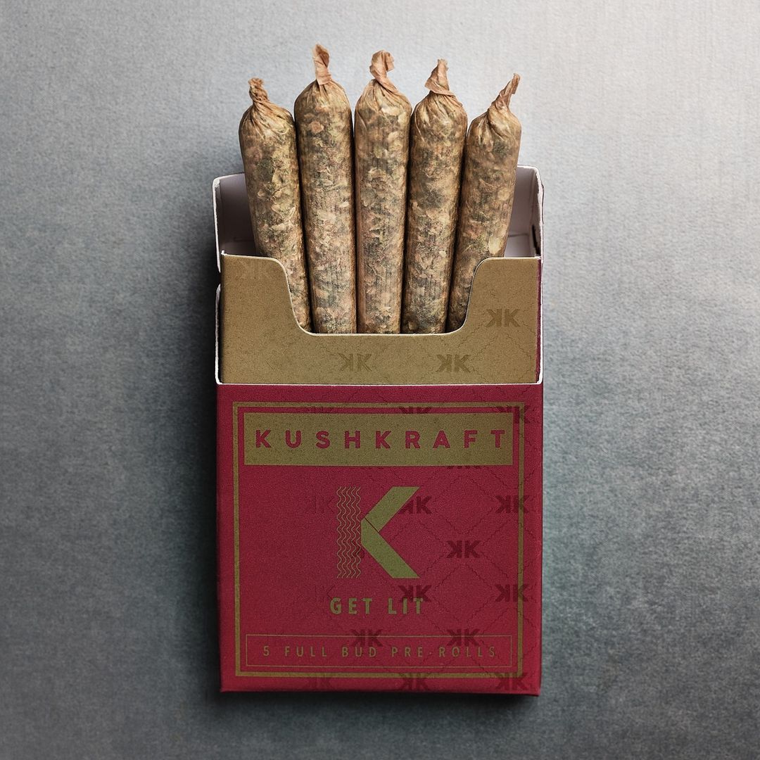 KUSH KRAFT 5 X 0.6G PRE-ROLLS - SATIVA