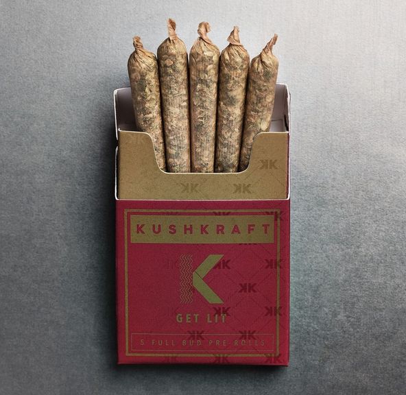 KUSH KRAFT 5 X 0.6G PRE-ROLLS - SATIVA