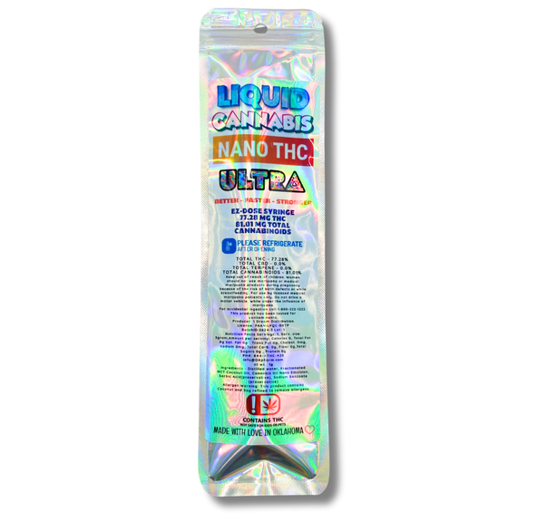 LIQUID CANNABIS - NANO THC ULTRA - 1G SYRINGE