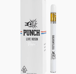 Punch Edibles & Extracts- Sherbert Shake Live Rosin Disposable .5g (H)
