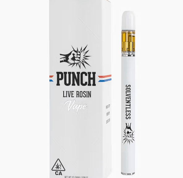 Punch Edibles & Extracts- Sherbert Shake Live Rosin Disposable .5g (H)