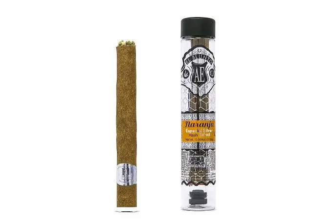 AE El Blunto Rose Gold Hash Infused Blunt NARANJA 1.65g