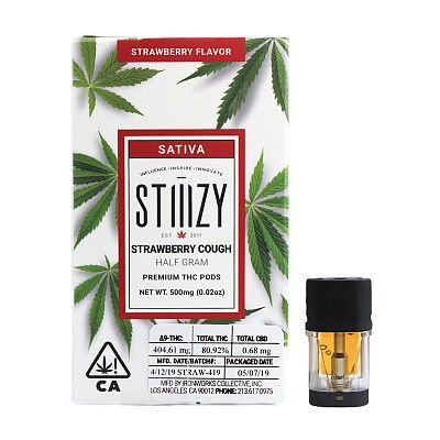 STIIIZY - Strawberry Cough - .5g