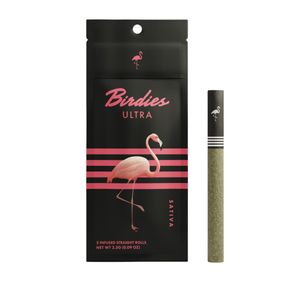 Birdies Ultra Infused Pre-roll 3pk Sativa 2.55g