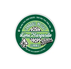 3 Bros - Lime Margarita Rosin Drops - 100mg
