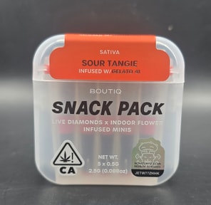 Boutiq Mini Joints (5ct) - Sour Tangie w/ Gelato 41