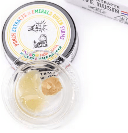 PUNCH ROSIN TIER 2- RAINBOW HORCHATA HALF & HALF