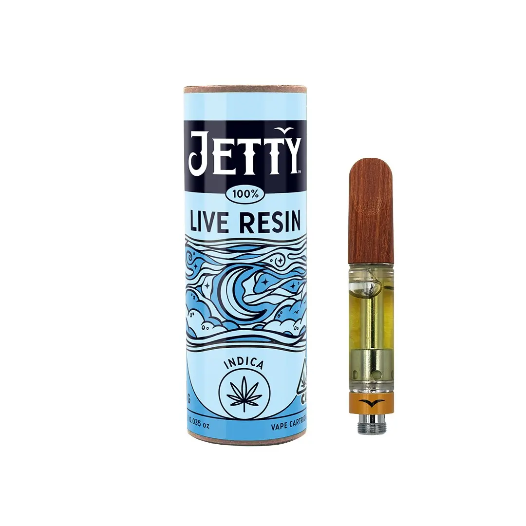 Jetty Live Resin Cartridge Triple Double 1g