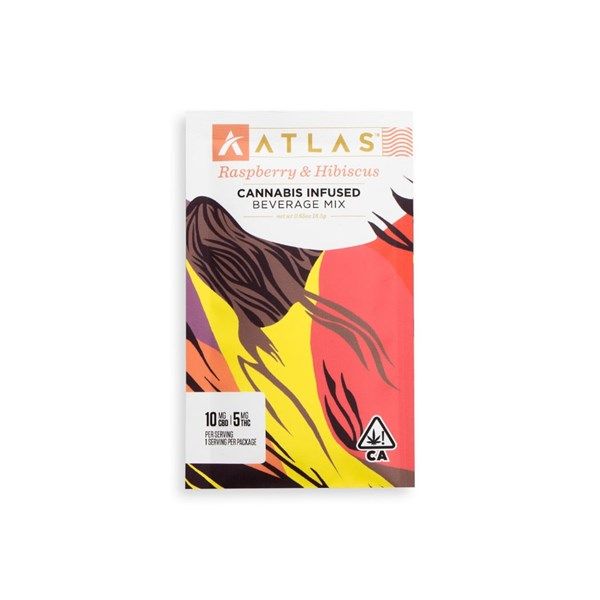 [Atlas] CBD Beverage Mix - 2:1 - Raspberry Hibiscus