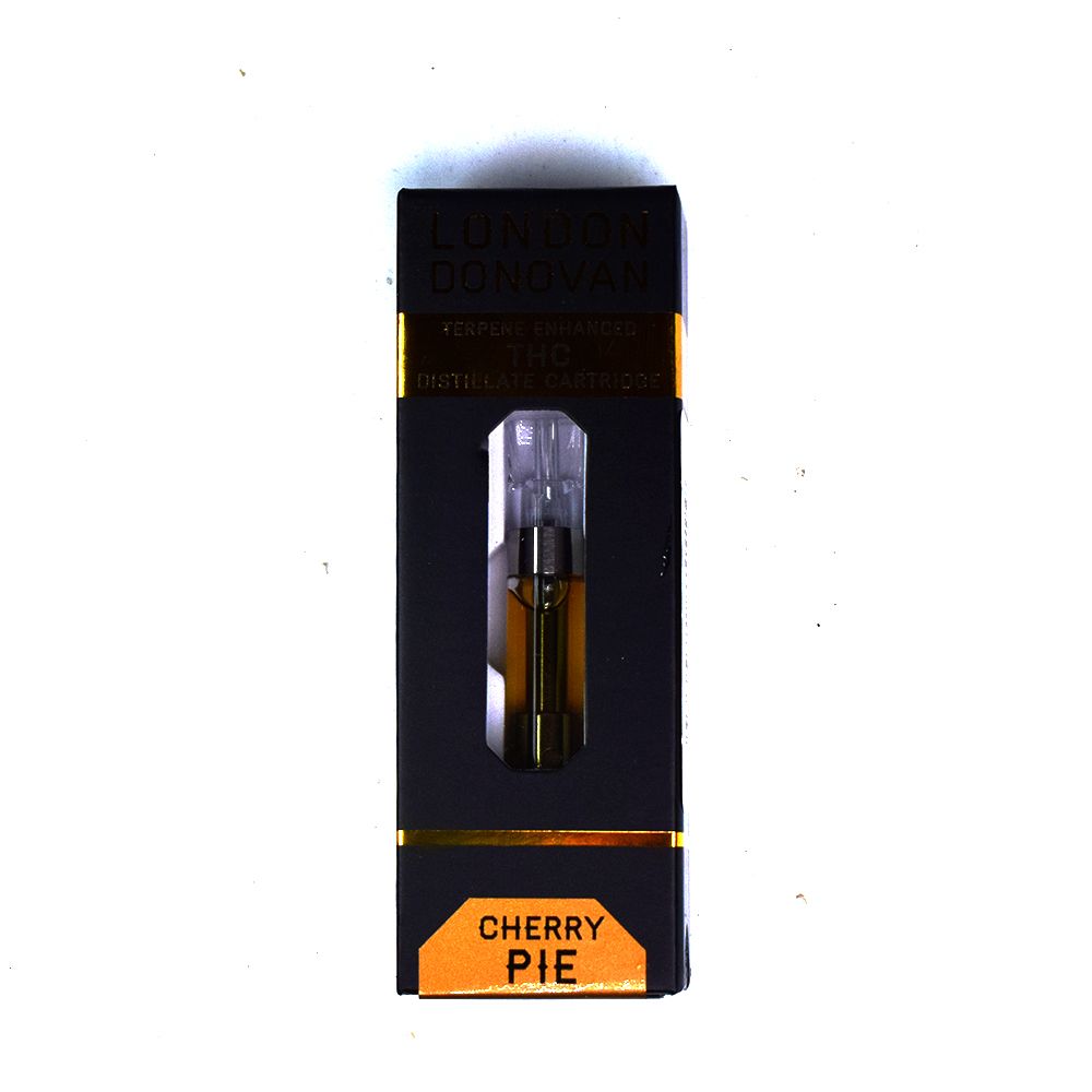 London Donovan | THC Distillate Cartridge | Cherry Pie | 1 Gram | $60.00