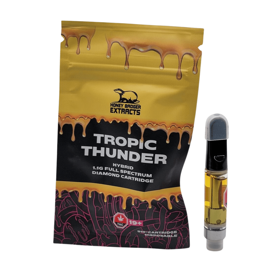 Tropic Thunder 1G Liquid Diamond Cartridge by Honey Badger