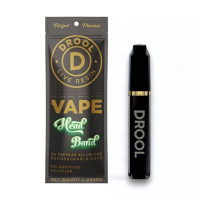 Drool 2g Live Resin Disposable - Headband
