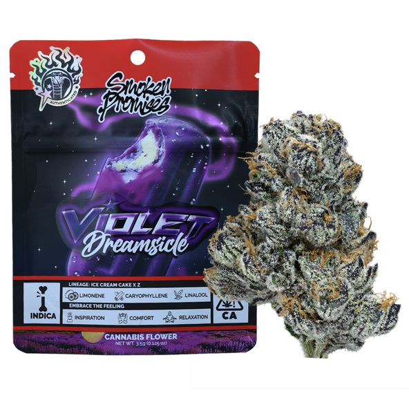 Smoken Promises- Violet Dreamsicle 3.5g (I)
