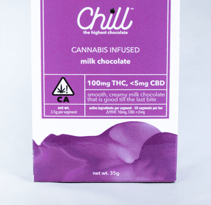 CHILL: MILK CHOCOLATE 100MG