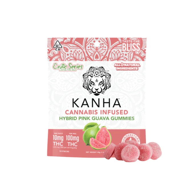 Hybrid Pink Guava Gummies 100mg - Exotic Series