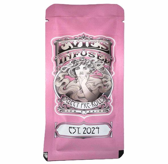 Evie’s 0.7g Caviar,Hash & kief PreRoll $12